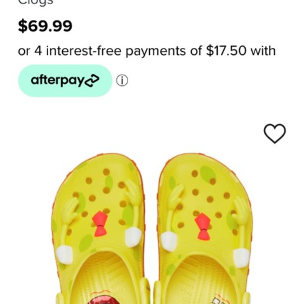 Crocs: SpongeBob Classic Clog - Picture 5 of 5